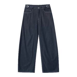 
Hualun summer lyocell tencel jeans thin pants trendy brand drape men's pants trendy versatile straight pants