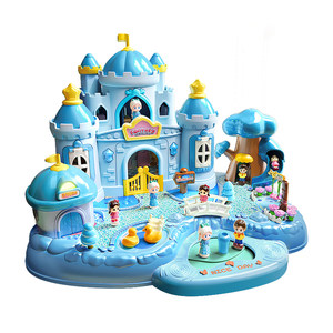 
Castle Elsa Elsa Extra Large Doll 2025 New Year Set Gift Box Girl Princess Gift Children's Toy