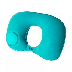 Inflatable U-shaped pillow, portable travel neck pillow, car and airplane U-shaped neck protection pillow, travel artifact, neck pillow, press type