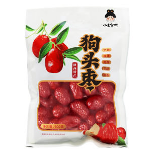 
Dog-head jujube, a specialty of northern Shaanxi, 1-5*0.5kg bagged Xi'an travel companion, gift for pregnant women, snacks, dried fruits, big red dates