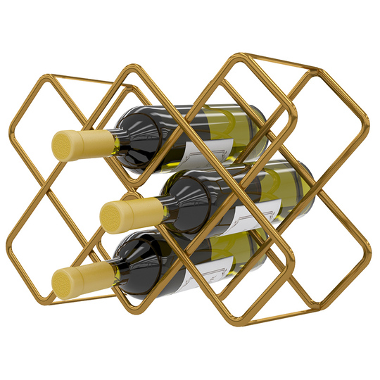 Photo inspiration: Nordic Wine Rack Metal Wine Cabinet Display Rack Photo Inspiration