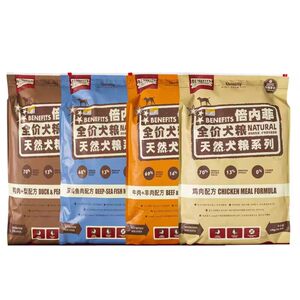 
Benefei dog food 12kg classic gold label grain-free fresh freeze-dried full-term adult puppy main food duck pear flagship store
