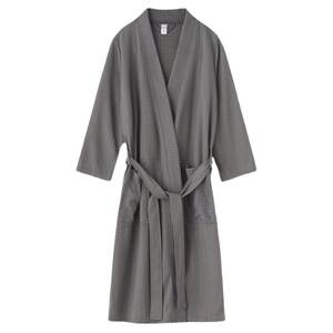 Spring robe spring and autumn thin long -sleeved long -sleeved long -sleeved long -sleeved long -sleeved kimono hotel beauty salon bathrobe pajama dress morning robe summer