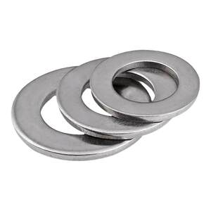 Bairite 304 stainless steel metal gasket extra large gasket thickened flat pad rust-proof round washer thin meson