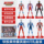 Подлинная игрушка Ultraman из мягкой резины Diga, подвижная кукла ручной работы, набор монстров, подарок на день рождения для мальчика mini 1