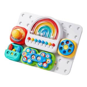 Aobei Cave busy board Montessori teaching aid baby 1-3 years old baby cognitive puzzle children DIY toys