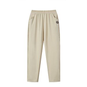 
Woodpecker summer thin women's pants, Tiansi cotton harem pants, stretch cotton loose large size mother middle-aged and elderly casual pants