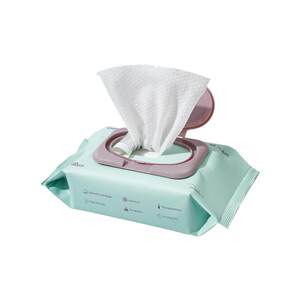 Keyo infant wet towel paper new babies Children's hand butt special family affordable big packaging special offer 80 pump