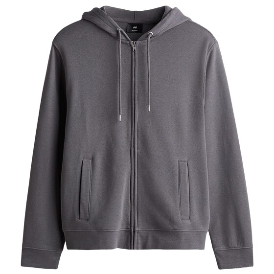
HM men's sweatshirt spring inner standard zipper hoodie zipper jacket 0852614