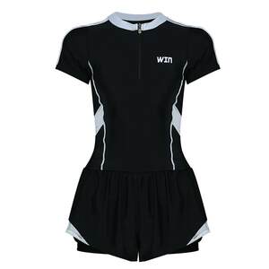 Swimsuits for women splitting conservative new style swimming pool special swimsuits for swimming pools to make you look slim and cover your belly flat angle quick-drying professional swimsuits for women
