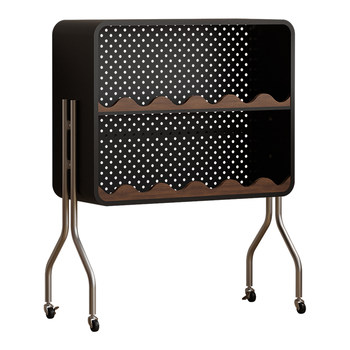 Zusai mobile floor bookshelf simple modern storage rack