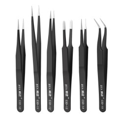 Bangyuan stainless steel hardened mobile phone repair tweezers