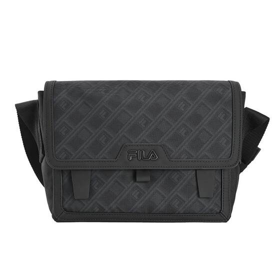 
FILA official men's bag shoulder bag 2026 spring new full-print casual shoulder bag crossbody bag carry-on bag