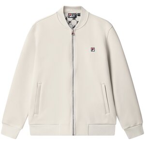 
FILA official men's knitted long-sleeved jacket 25 autumn new fashion casual commuter business executive baseball uniform