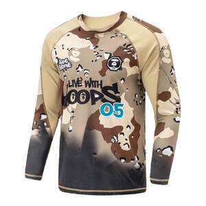 
China Li Ning men's new anti-Wu basketball series fashion casual printed sports long-sleeved T-shirt ATLT219