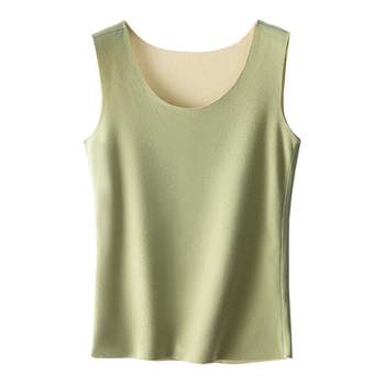 German fleece vest women's warm winter underwear