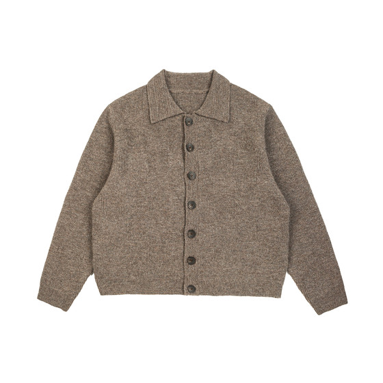 
GoodNorth autumn and winter outer wear heavyweight sweater cardigan jacket men's and women's lazy loose versatile knitted top