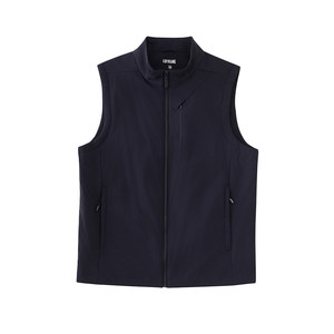 
LOFVRANG Hengyu Navigator Series Mulberry Silk Light Business Casual Warm Men's Vest Stand Collar Vest