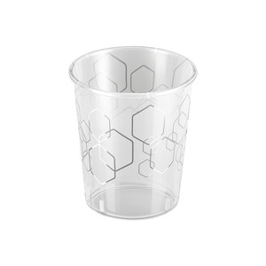 PP aviation cup disposable cup high temperature resistant 50 thickened hard tea cup wine glass space cup PS plastic water cup
