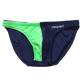 Triangle low -waist sexy beach men's swimming trunks
