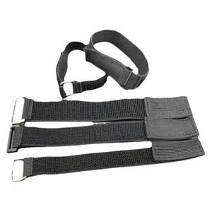 Loose tight band buckle on the back buckle magic sticker elastic strap belt sticky belt fixing belt tie tie leg tie

