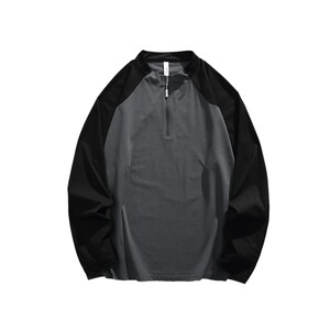 Men's t-shirt men's long-sleeved spring training clothes 2026 new boys' fitness sun protection clothes quick-drying sports tops