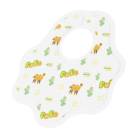 
Nanny daddy disposable saliva towel newborn baby bib baby waterproof anti-vomiting pad bib rice pocket independent pack