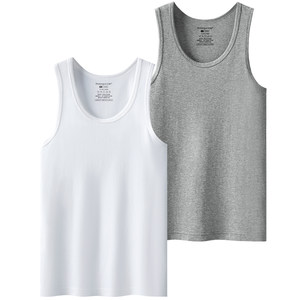 
Three Guns Men's Vest Pure Cotton 3A Antibacterial Anti-Mite Stretch Cotton Base Bracelet Sports and Casual Underwear Youth Sweatshirt