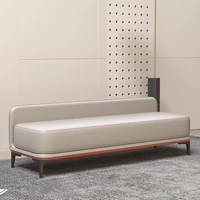 Итальянская легкая роскошная спальня кровать хвостовое стул современный минималистский гостиная диван диван