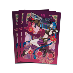 
Rune Battlefield card set Battle of Two Cities Jinx card set TCG League of Legends rune card set card protection set