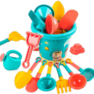 Sand-digging toy Children Beach Set Babies Play Sands and Digging Turbus 3-6-year-old Girl Tools Tool Set