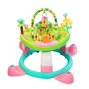 
Spuddies American baby walker anti-O-leg anti-rollover baby walker push jump chair fitness frame