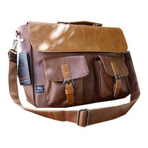 Shoulder bag men's tide brand leisure Japanese large -capacity messenger bag youth men hand -up tide briefcase, commute bag