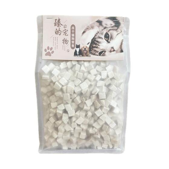 Chicken pellets freeze-dried cat snacks chicken breast pet snacks dog grain hamster turtle teeth cat freeze-dried bag 500g
