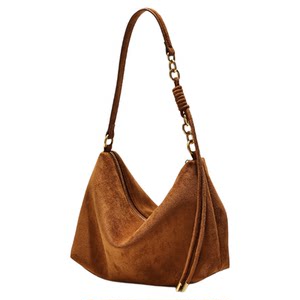 
Buckskin velvet armpit bag for women 2025 autumn and winter new fashion simple commuter casual bag shoulder bag crossbody bag for women