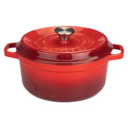 Modern Housewife Cast Iron Enamel Pot Household Soup Pot