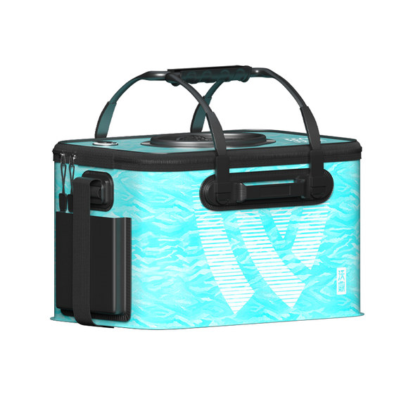 
Woding Live Fish Bucket Fishing Bucket Wild Fishing Luya Special Fish Box Thickened Folding New Multifunctional Fish Guard