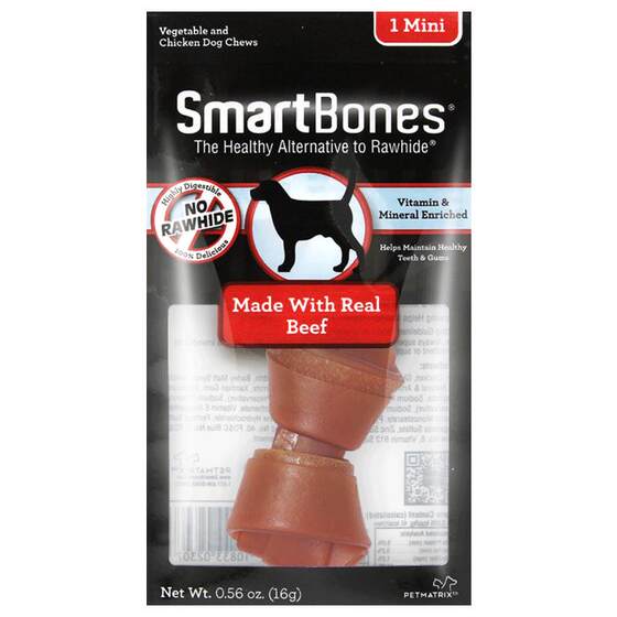 Smartbones Mask, dog cleaning rod, dog cleansing bone pets Teddy Barbin bears bad breath
