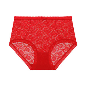 Yiqian [3 clothing in red panties gift box] Men's thin lady in the year of this year
