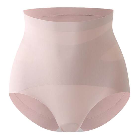 High -waisted abdomen panties Women with small belly, strong belly, waist, hip buttocks, shaped without traceless slimming clothes in summer thin