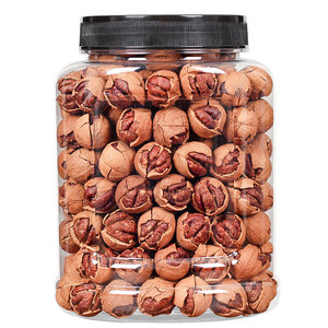 
New product Lin'an hand-peeled pecan canned 500g small walnut kernels pregnant women snacks boiled nuts and dried fruits fried