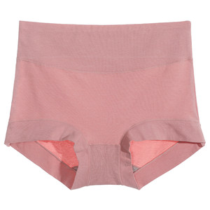 
Jieyunduo pure cotton underwear for women without marks, belly lifting buttocks, large size cotton crotch, antibacterial belly boxer shorts