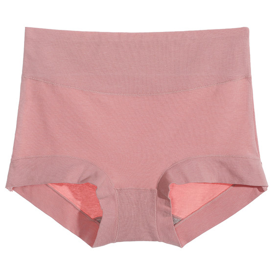 
Jieyunduo pure cotton underwear for women without marks, belly lifting buttocks, large size cotton crotch, antibacterial belly boxer shorts