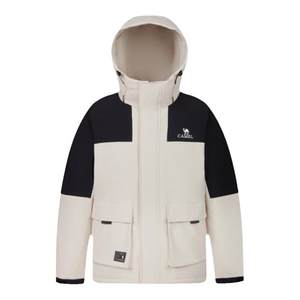 
Camel Dragon Down Jacket pro winter 2025 new thickened and warm outdoor hooded cold-proof workwear jacket for men