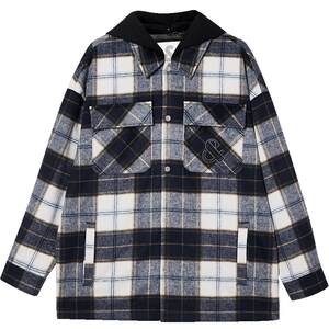 [Shopping Mall Hot Style] Jack Jones Men's Autumn and Winter New Hooded Woolen Coat 225427044