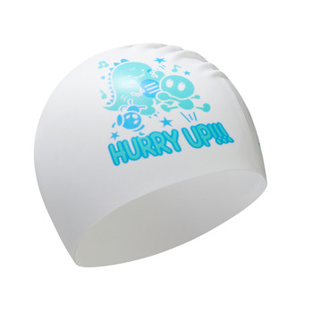 
arena Arena 2025 new product for men and women cute printing waterproof elastic fit swimming silicone swimming cap