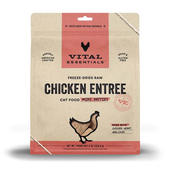 
[Self-operated] Vital Essentials freeze-dried VE raw bone meat patties imported cat staple food freeze-dried 226g