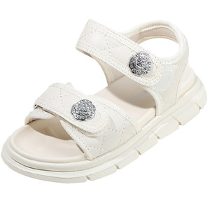 
Belle children's shoes, little fragrant princess sandals, fashionable and fashionable baby shoes, summer breathable soft sole little girl fashion shoes