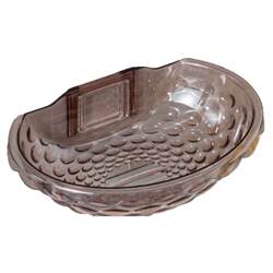 Large acrylic soap dish transparent soap holder
