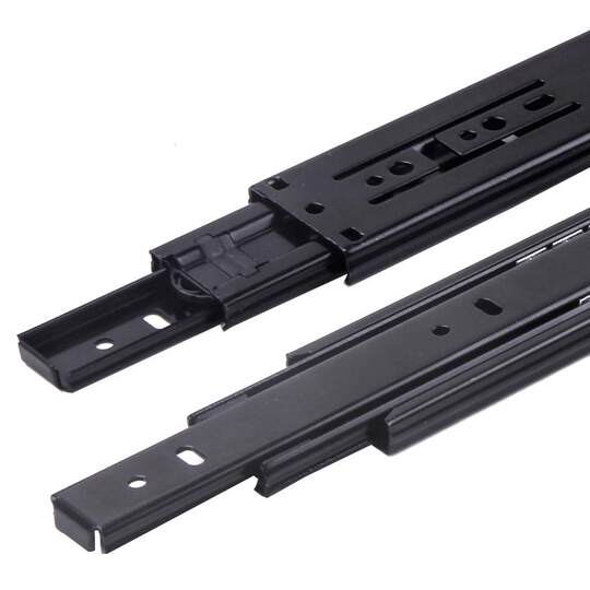 Hafele Shelf Rails German Hafele Drawer Slide Track - Three-Section Rail - Thickened Mute ...